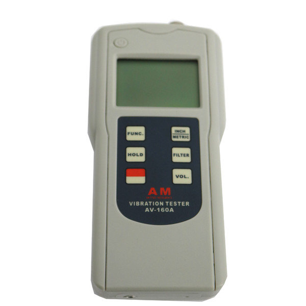 Vibration Tester AV-160A Portable Vibration Meter Frequency Range Displacement : 10Hz. ~ 1kHz.