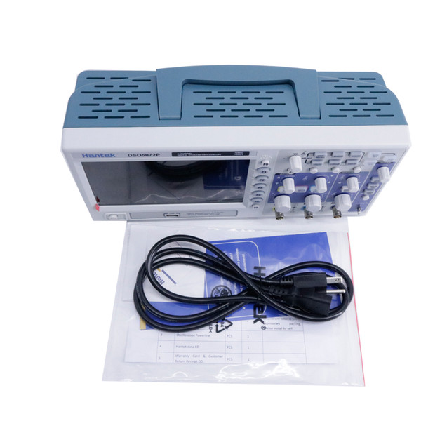 Hantek DSO5072P Digital storage Oscilloscope 70MHz Bandwidths Four Math Functions Including FFTs Standard