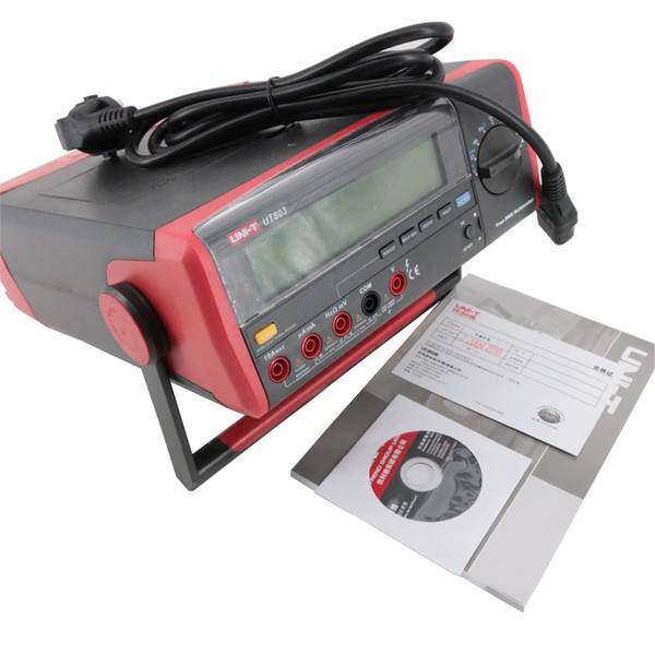 Digital Multimeters UNI-T UT803 Bench-type Digital Multi-meter Interface LCD Backlight Input Impedance 600mV