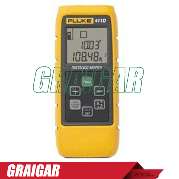 Fluke 411D Digital Laser Distance Meter, 30m 100ft