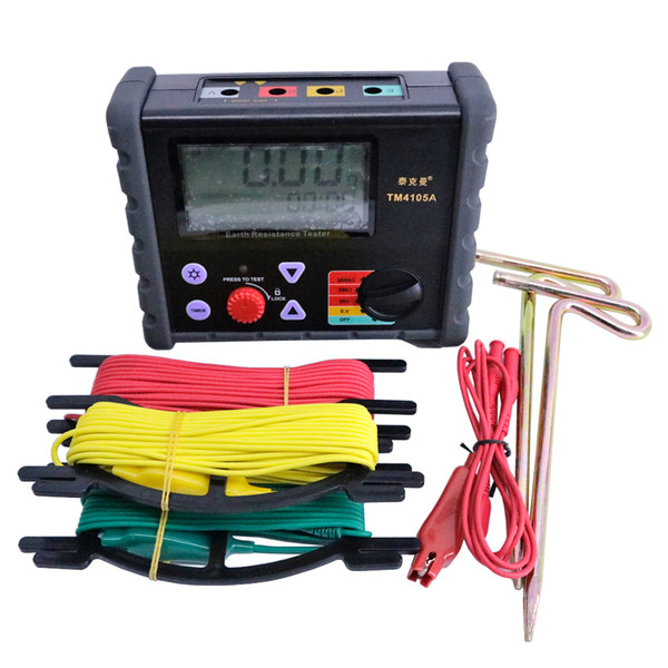 TM4105A Digital Physical Resistance Tester Precision Three Wire Type Test / Simple Peripheral Type Test