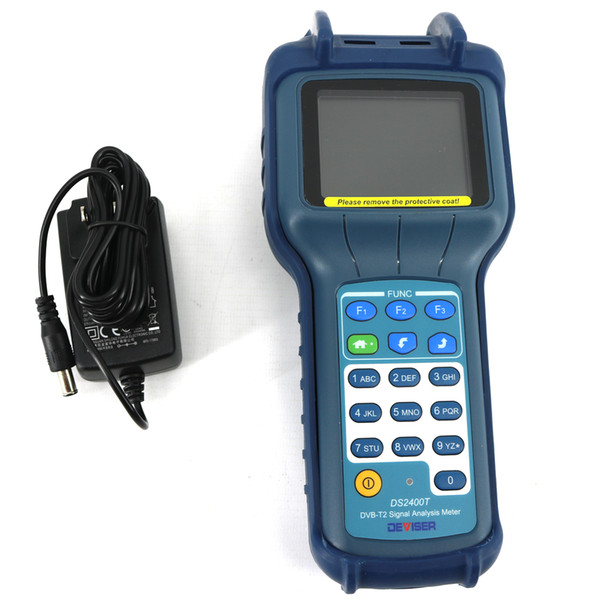 DS2400T(T2) Terrestrial Signal Level Meter Original Deviser Compatible with DVB-T/T2 and DVB-C Standard