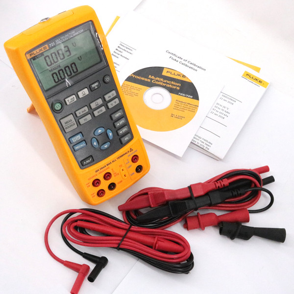 Fluke 725 Multifunction Process Calibrator Calibrates a transmitter using the split-screen