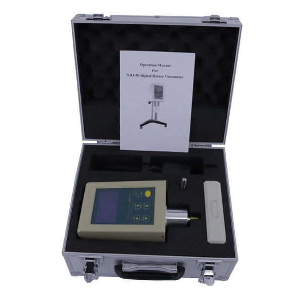 New Rotary Digital Viscometer Viscosity Tester NDJ-5S Viscosimeter 1~100000 Work Rotor speed Turn/points Viscosity