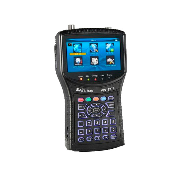 WS-6979 Sat Finder DVB-S2&DVB-T2 Digital Spectrum MER Satellite Finder Spectrum Analyzer WS6979