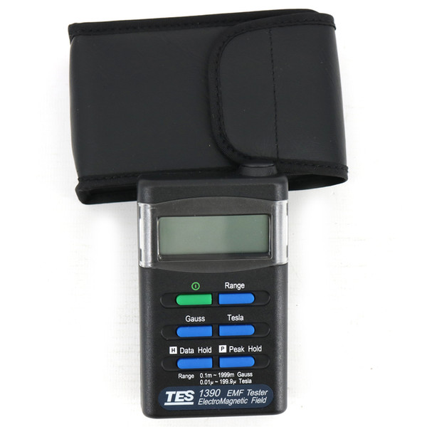 TES-1390 EMF Gauss Field Meter electromagnetic wave detector Band Width:30 Hz to 300 Hz