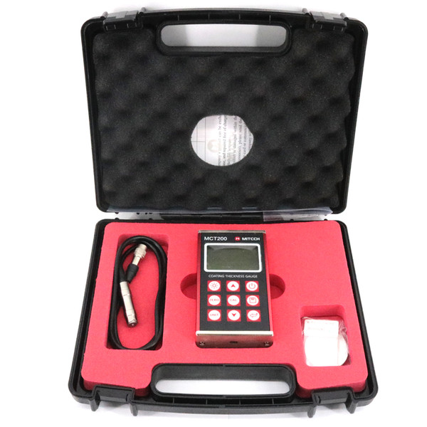 MITECH MCT200 Thickness Gauge Measuring range: (0-1250um) maximum 10mm for the probe F10