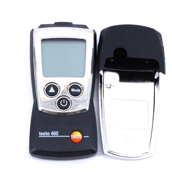 Testo460 Tachometer DisplaysReadings on a Large Backlit Display Probe Type RPM