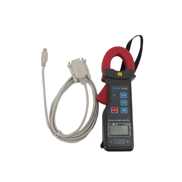 ETCR6100 AC/DC Clamp Meter AC/DC current measurement Range AC/DC:0.0A~1000A Resolution 0.1A