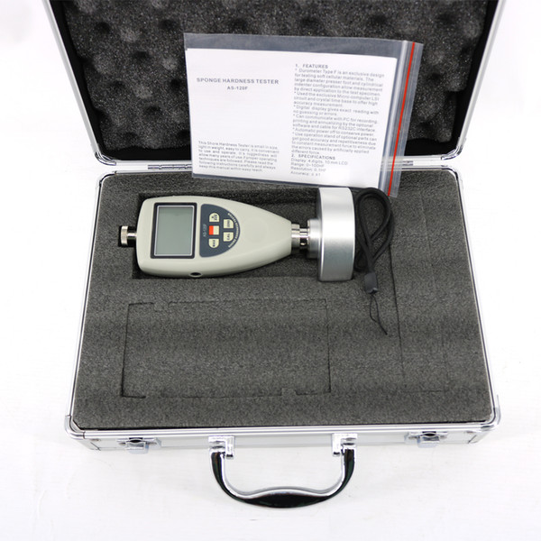 AS-120F Portable Hardness Tester For Soft Foam / Polyurethane Foam Sponge Rubbe