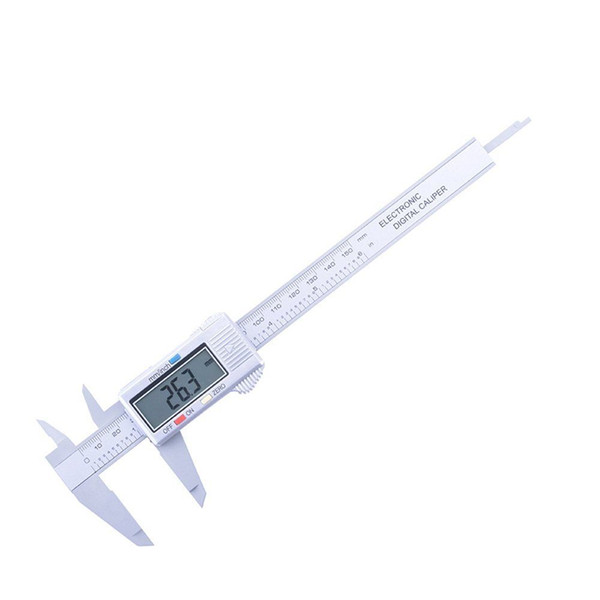 150MM Electronic LCD Silver Digital Vernier Caliper Gauge Micrometer Ruler Tool 0-6Inch Vernier Caliper Micrometer Ruler Tool