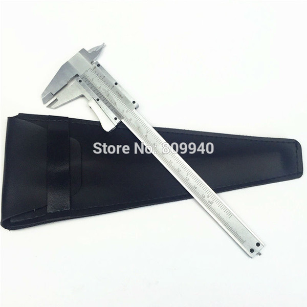 Wholesale Steel Vernier Caliper With Self Lock 6inch 0-150mm Metal Calipers Gauge Micrometer Pie De Rey Paquimetro Measuring Tools