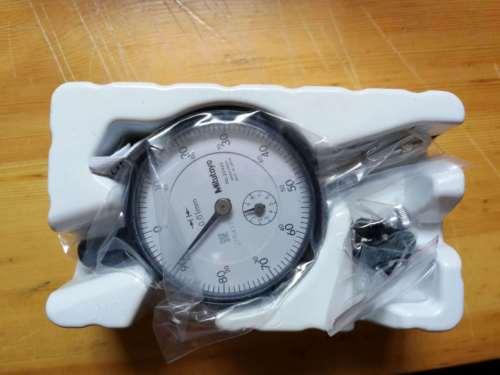 Japan Mitutoyo 2046S Dial Indicator 0-10mm X 0.01mm Grad Brand New