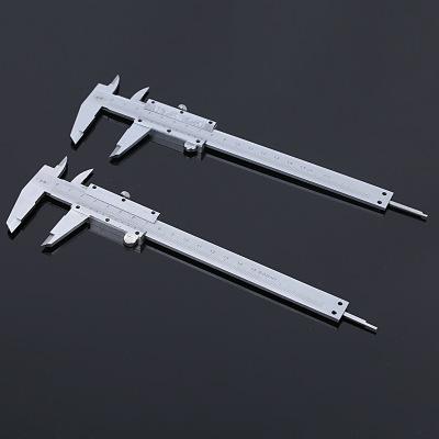 Teachihg Vernier Caliper 0-150mm 0.02mm 6 inch High Carbon Steel Metric Micrometer Depth Gauges Autograph