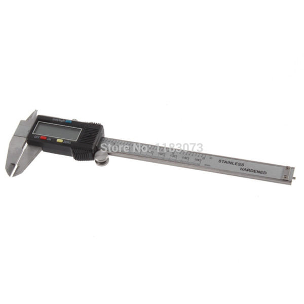 Digital Vernier Electric Caliper Stainless Steel Gauge Micro Meter Dial 150mm 0.01mm 6