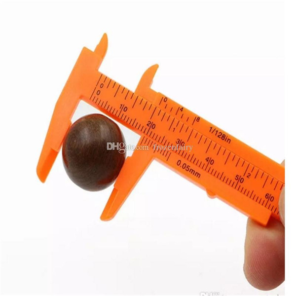 Plastic Measuring Tools Mini Vernier Calipers 1 mm/mini Ruler Micrometer Gauge 80 mm Length Vernier Calipers buildour a214-220 20171216