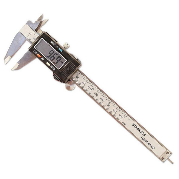 150mm 6 inch LCD Digital Vernier Caliper - Electronic Gauge Micrometer Measuring Tool Ruler Digital Calipers Free Shipping