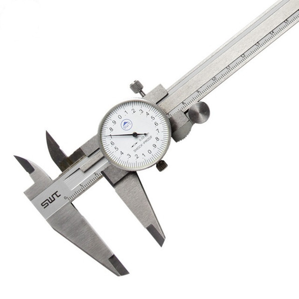 daniel121223 Metric Gauge Measuring Tool Dial Caliper 0-150mm/0.02mm Shock-proof Stainless Steel Precision Vernier Caliper