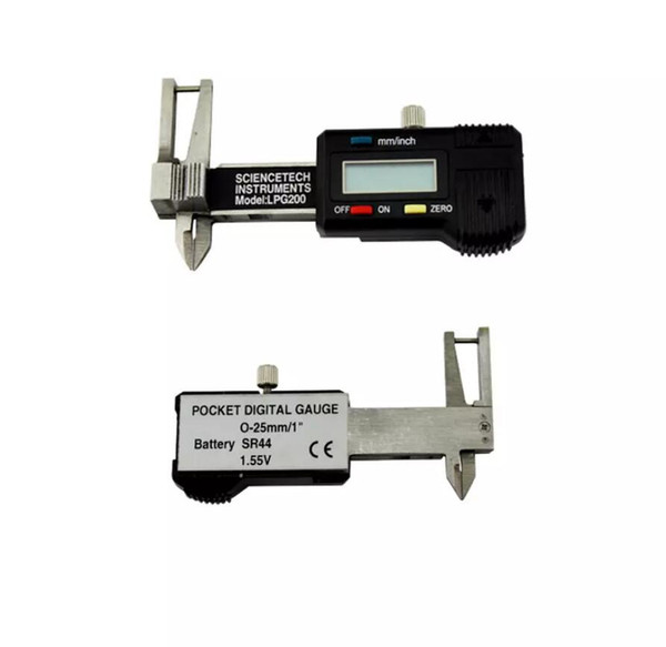 Pocket Digital Gauge 0-25mm/1'' Digital Caliper With Electronic Digital Stainless Steel Measurement Jewelry Tool High