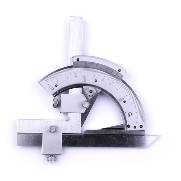 Universal Bevel Protractor 0-320 degree Precision Angle Measuring Finder Ruler Tool inner and outer parts