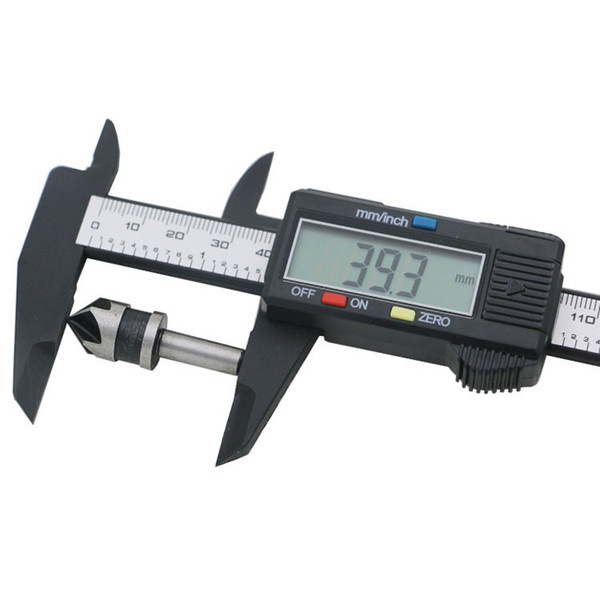 Digital Caliper 150mm 6 inch LCD Digital Electronic Carbon Fiber Vernier Caliper Gauge Micrometer Measuring Tool For Mechanical Parts