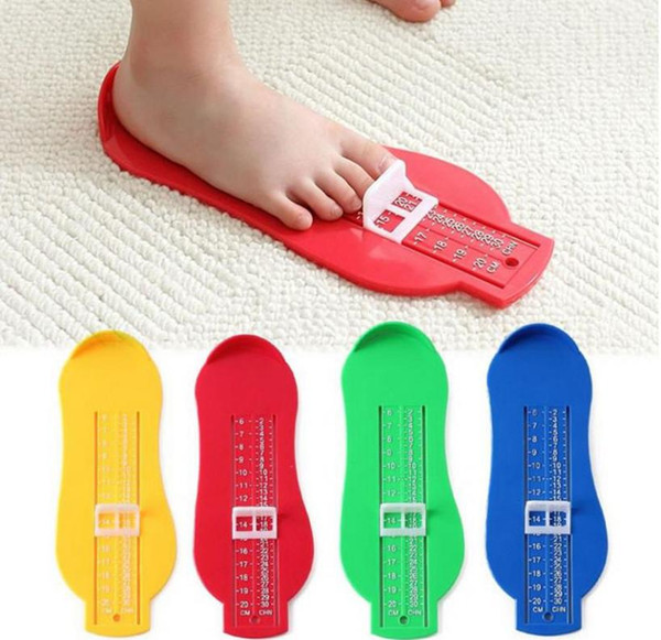 Baby Feet Ruler Kid Infant Foot Measure Gauge Shoes Size Measuring Ruler Tool Baby Child Shoe Toddler Infant Shoes Fittings Gauge