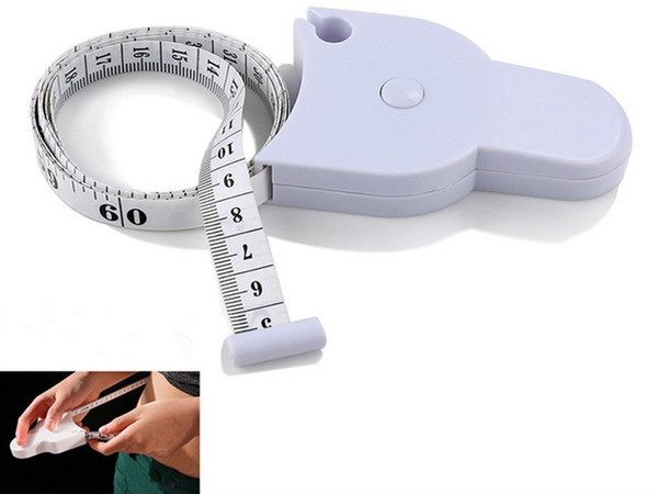 Free shipping Accurate Diet Fitness Caliper Measuring Body Waist Tape Measurer