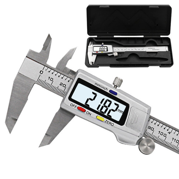 Measuring Tool Stainless Steel Digital Caliper LCD Digital 6