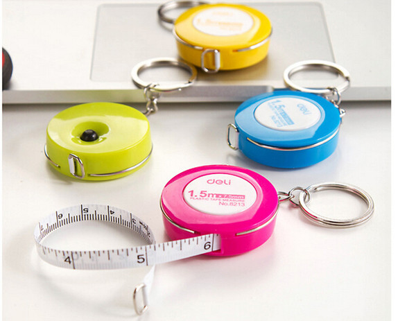 Sweet candy mini tape measure Soft plastic tape leather tape measure 150CM