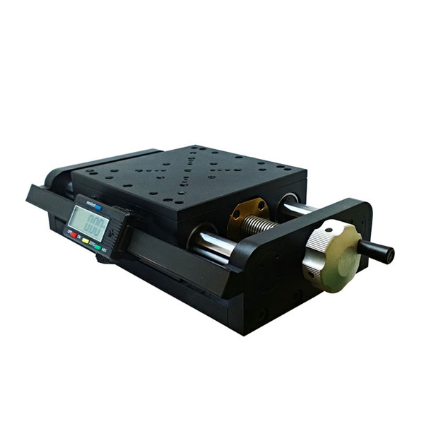 SSP-305MP Digital Manual Stage, High precision Micrometer Screw Linear Translation Platform, Displacement Station, 200mm Travel