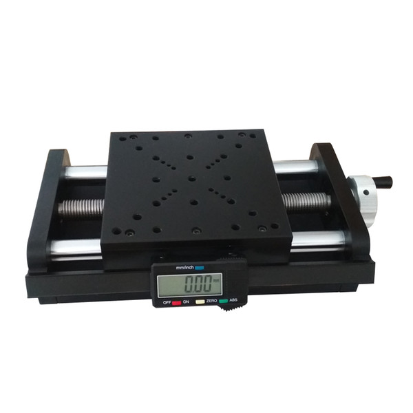 SSP-303MP Digital Manual Stage, High precision Micrometer Screw Linear Translation Platform, Displacement Station, 100mm Travel