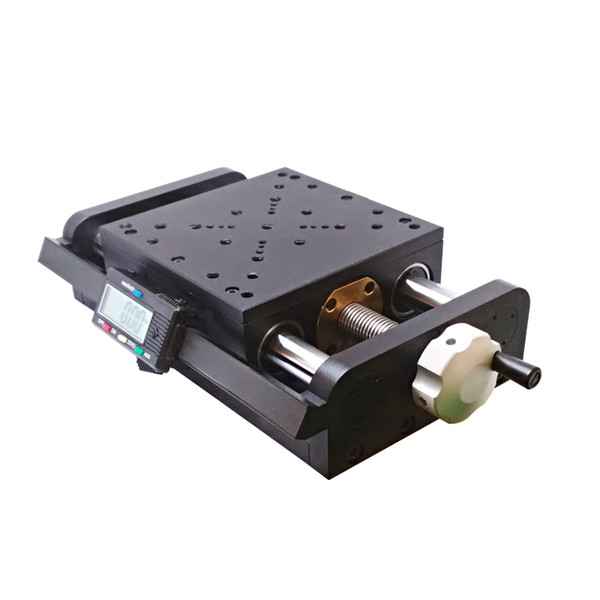 SSP-301MP Digital Manual Stage, High precision Micrometer Screw Linear Translation Platform, Displacement Station, 50mm Travel