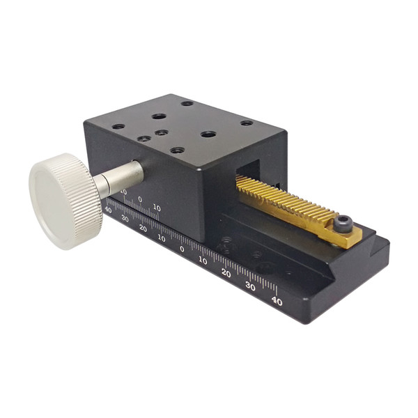 PT-SD112 X Axis Manual Linear Stage, Manual Displacement Station, Manual Platform, Optical Sliding Table, 80mm Travel