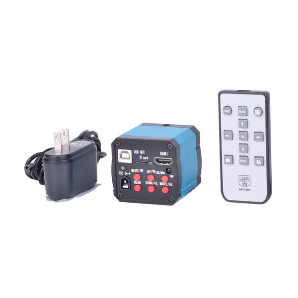 14MP HDMI 1080P @60fps HD USB Digital Industry Video Inspection Microscope Camera Set TF Card Video Recorder HY-2307