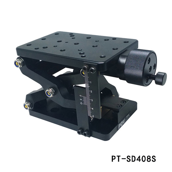 PT-SD408S Manual Lab Jack, Optical Lift, Manual Optical Sliding Table