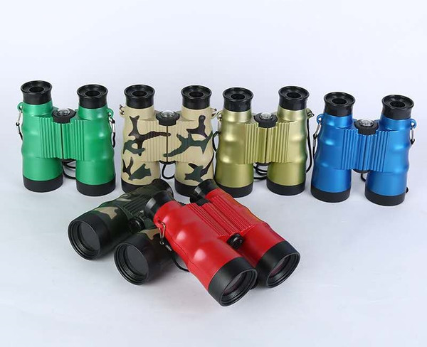 New Design 6X36 Double Cylinder children's Toy Telescope Color Mixed Novelty Children Magnification Toy Gifts