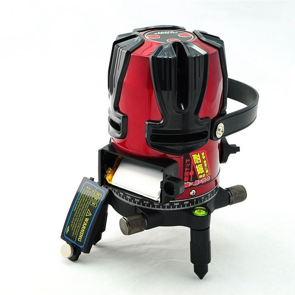 Wholesale-Brand New High Quality 8 Line Rotary Laser Line Beam Leveling Gradienter Laser Levels Meter Tripod Kit