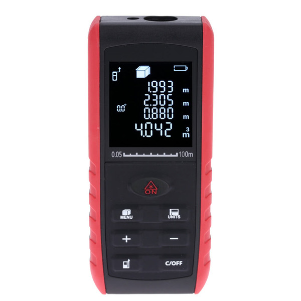 Digital LCD Laser Distance Meter Range Finder Measure Diastimeter 40m/60m/80m/100m Rangefinder Measurement Tool