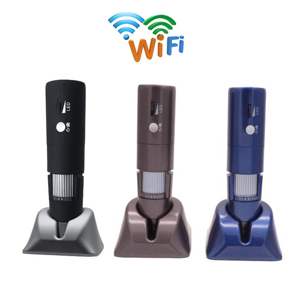 1080P Portable Wifi USB Digital Handheld Microscope 50-1000x Wireless Magnification Endoscope 8 LED lights Mini Camera