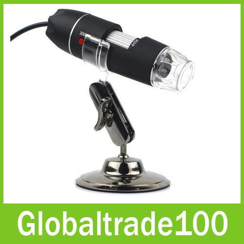 New Arrive USB Digital Microscopes Magnifier 2.0MP 800 Times 8 LED Maintenance Tools Free Shipping