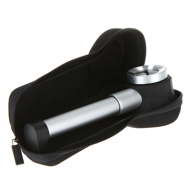 10X Handheld LED Optical Glass Magnifier with Scale Magnifying Jewelry Loupe Lupa De Vidrio Optico Lupa