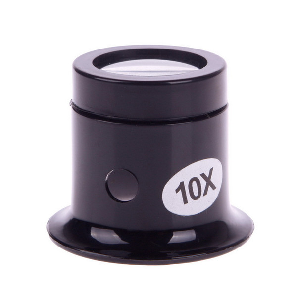 Wholesale-1 Pcs 10x Watch Magnifier Jeweler Loupe Magnifing Glass Eye Len Repair Kit Tool#49945