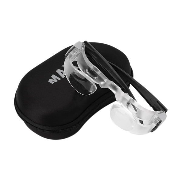 Free shipping 2.1X MaxTV Magnifier Magnifying Glasses Lens Binocular TV Screen Magnifier for Presbyopia People P Distance TV Screen Watch