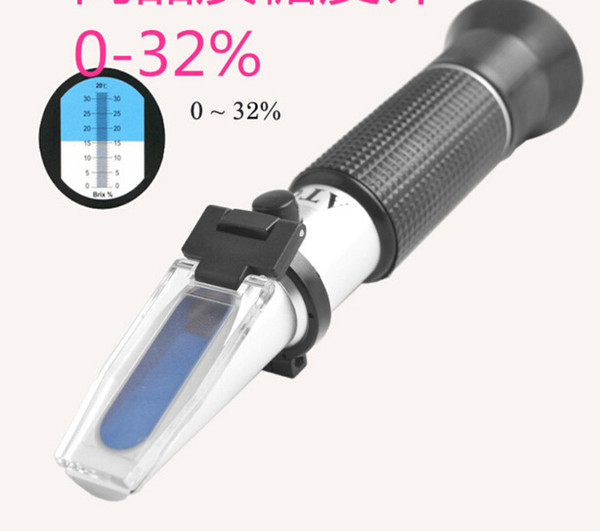 ATC 0-32% Brix Wort Beer Wine Fruit Grape Sugar Refractometer Tester