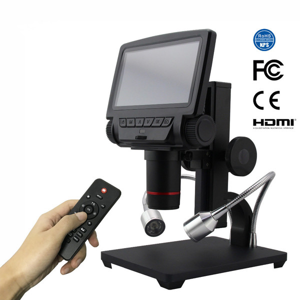 New HDMI/AV M301 microscope long object distance digital USB microscope for mobile phone repair soldering tool bga smt watch