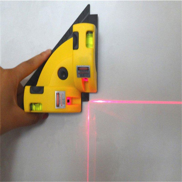 Right angel laser levels line projection vertical norizontal 90 degree square laser levels ABS material free shipping