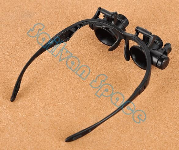 romotion Magnifying Glass With LED Eye Jeweler Watch Repair Magnifying Glasses Magnifier Loupe b9 SV000045