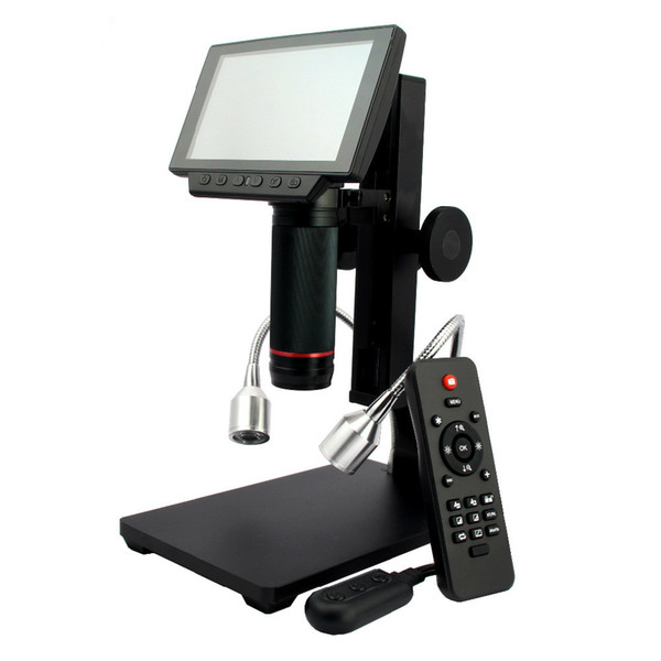 New HDMI/AV microscope long object distance digital USB microscope for mobile phone repair soldering tool bga smt watch
