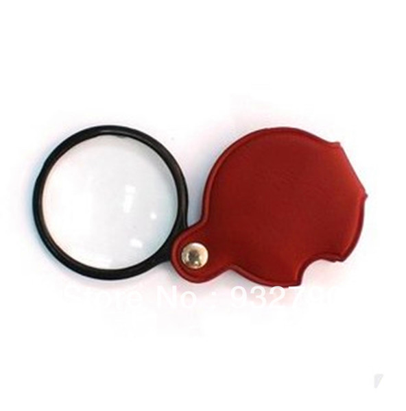 8X POWER THIN FOLDING POCKET MAGNIFIER MAGNIFYING 2