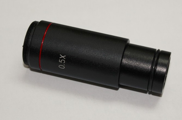 0.5X C-mount microscope adapter for CCD Cmos Camera Digital Eyepiece,relay lens